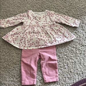 Set Baby girl shirt size 3–6 M